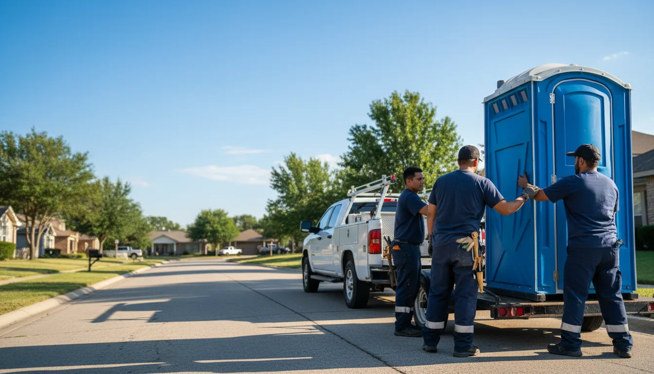 Portable Toilet Rental in Tow, TX near me